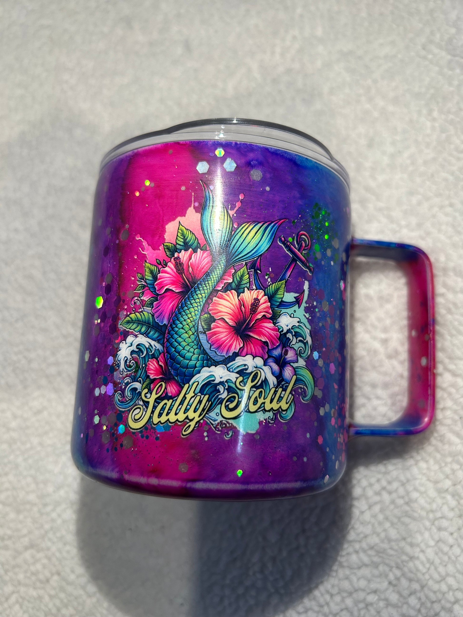 “Salty soul” mug tumbler