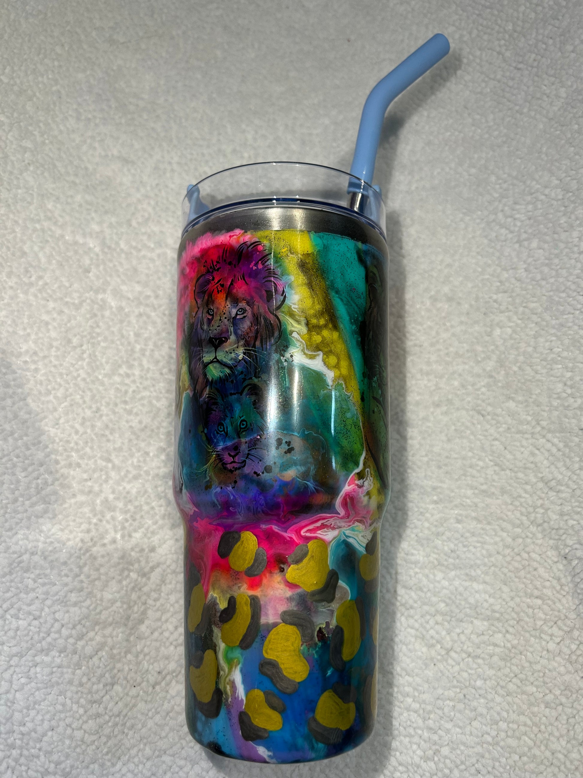 Wild one curved tumbler