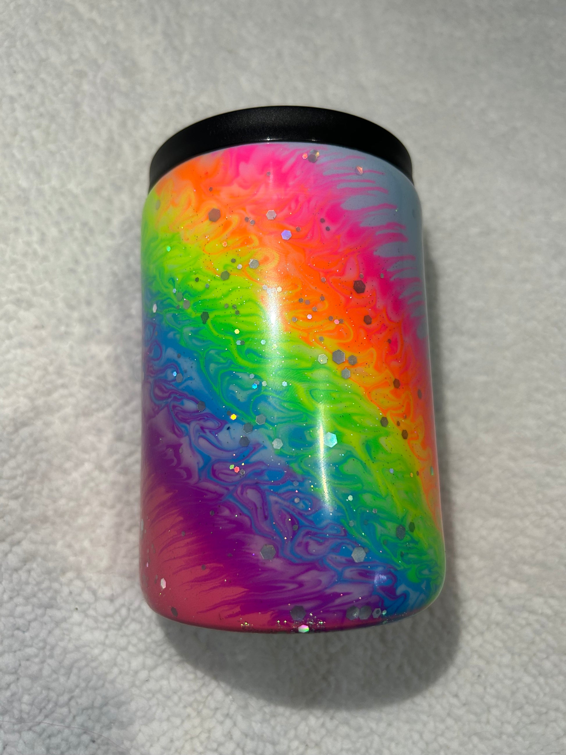 Rainbow bougie standard can cooler