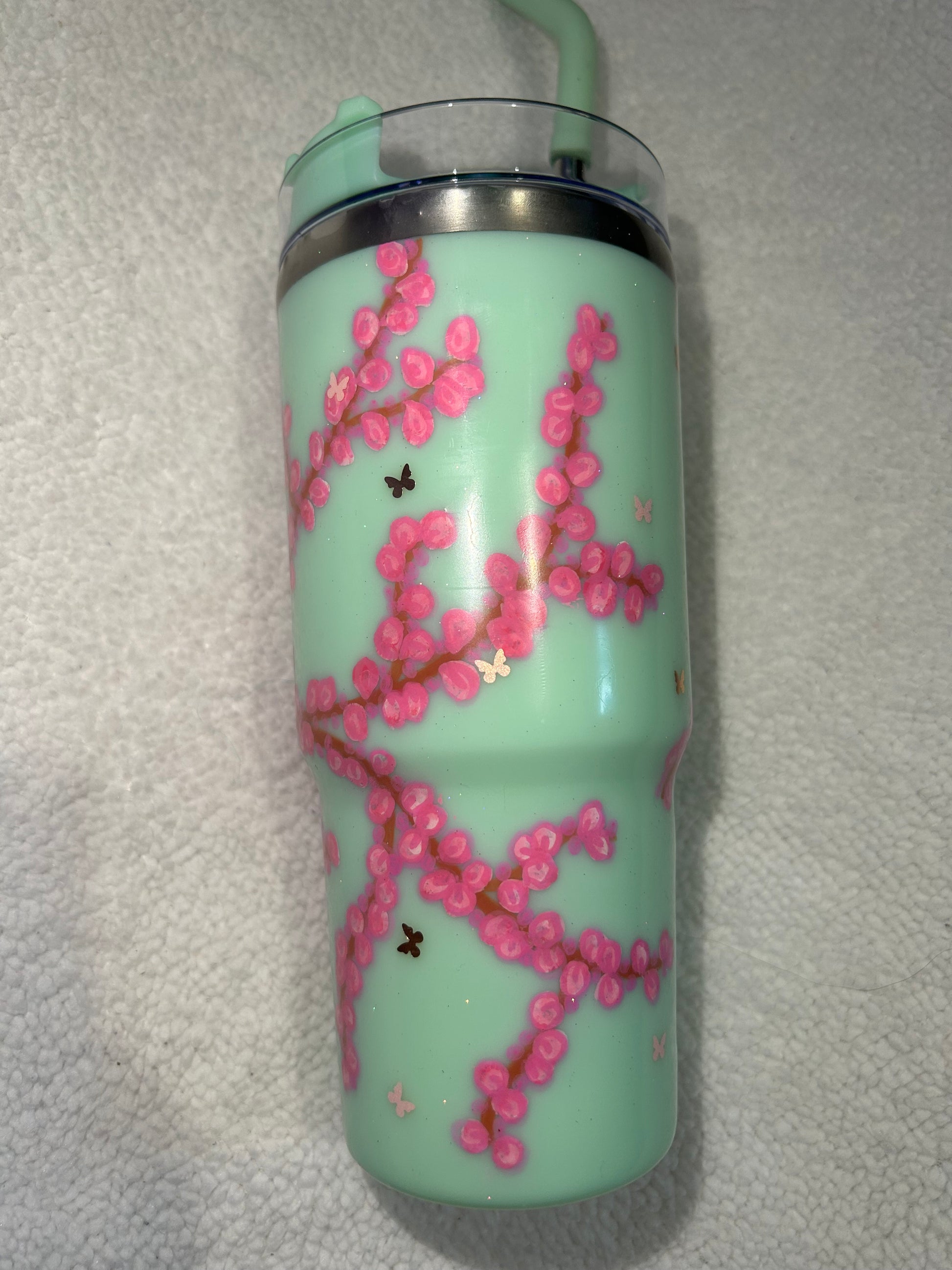 Cherry blossom 21oz curved Tumbler