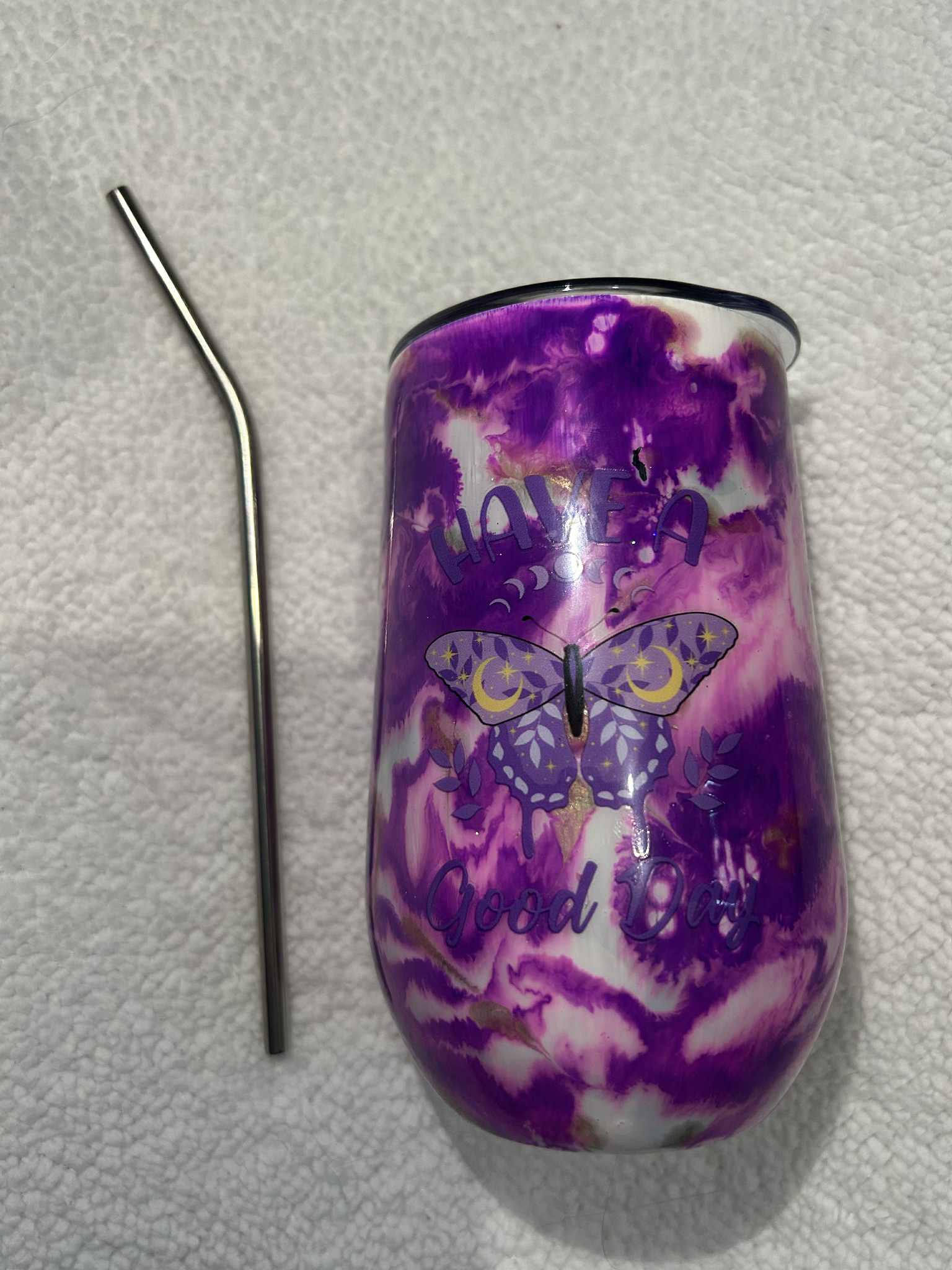 Purple Marble Butterfly